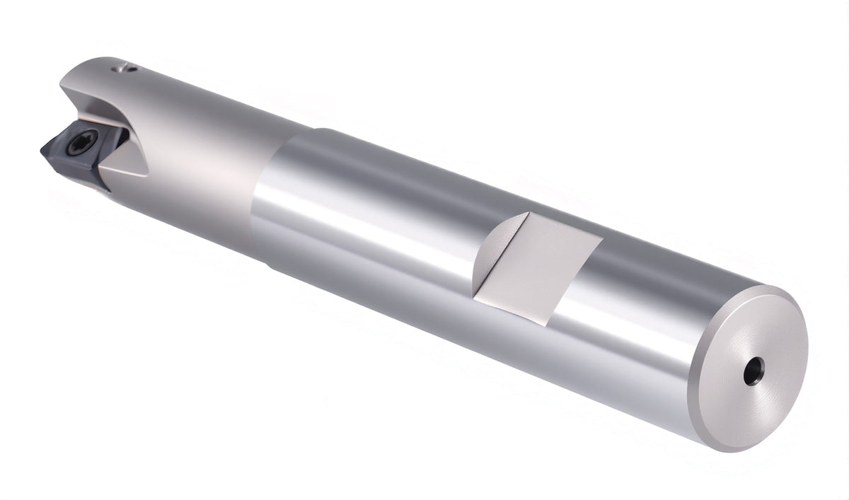 HFEM High Feed Indexable End Mills with Carbide, TiAlN Coated LNMU030312R Inserts