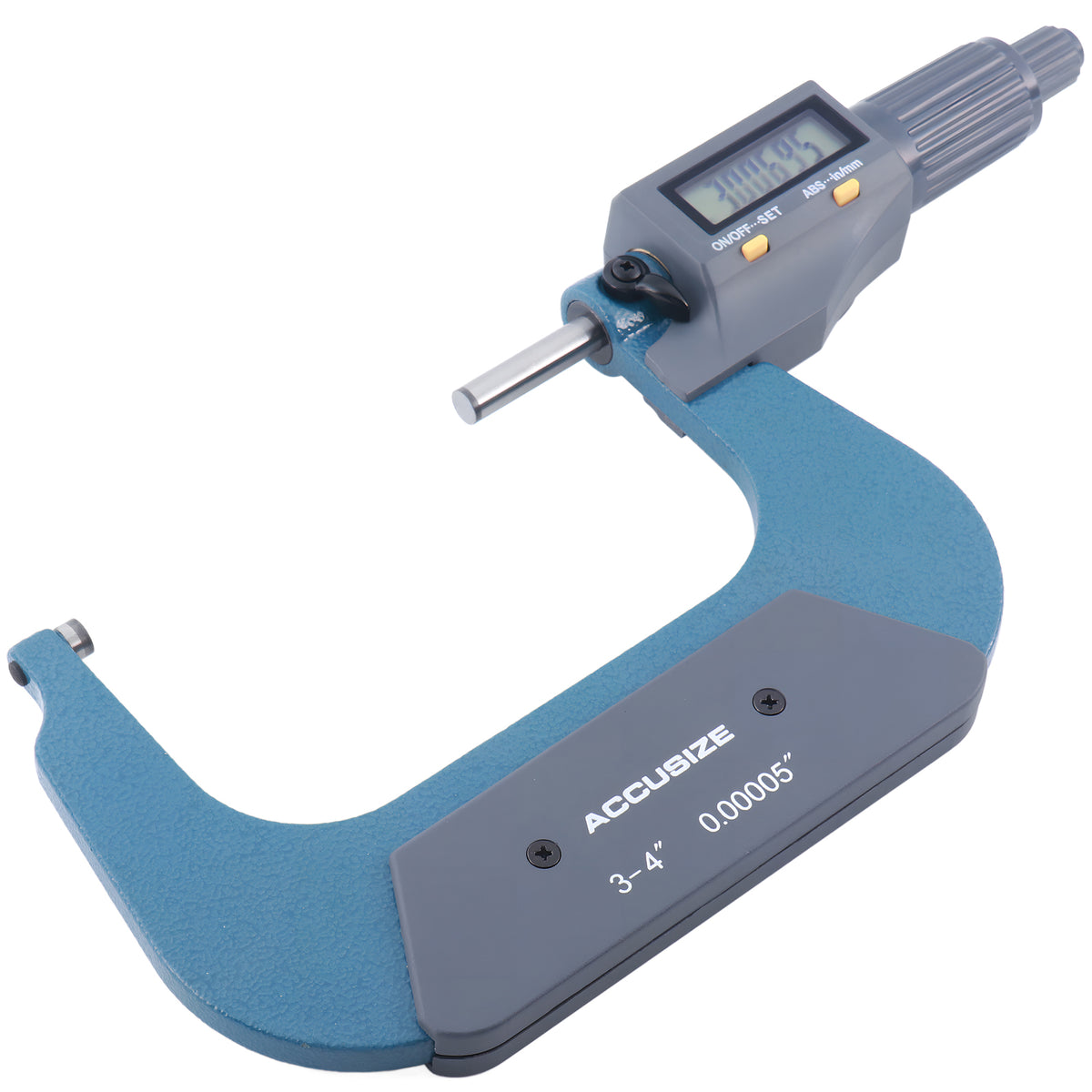 3-4''/75-100 mm by 0.00005''/0.001 mm 2 Key Electronic Digital Outside Micrometer, mm/Inch, Metric/Imperial, Md71-0004
