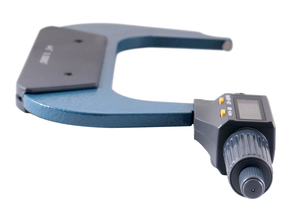 4-5''/100-125 mm by 0.00005''/0.001 mm 2 Keys Electronic Digital Outside Micrometer, Metric/Imperial, Md71-0005