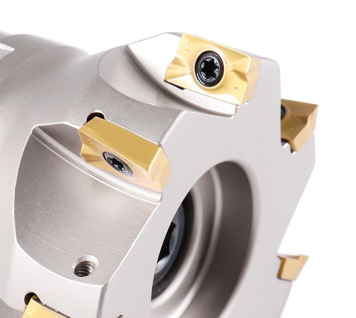 3" 90° Square Shoulder Indexable Face Mill with an NMTB40 Face Mill Holder