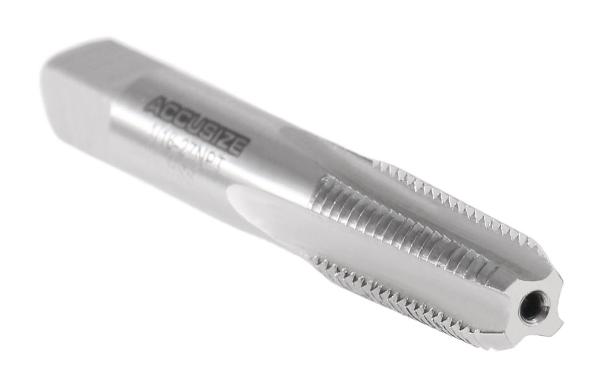 NPT-116 H.S.S. Taper Pipe Tap, 1/16 in-27, 4 Flutes