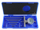 - 0-22 inch Electronic Digital Depth Gauge, Inch/Metric/Fractional, 2 Extra Points for Small Hole Applications, P103-0188