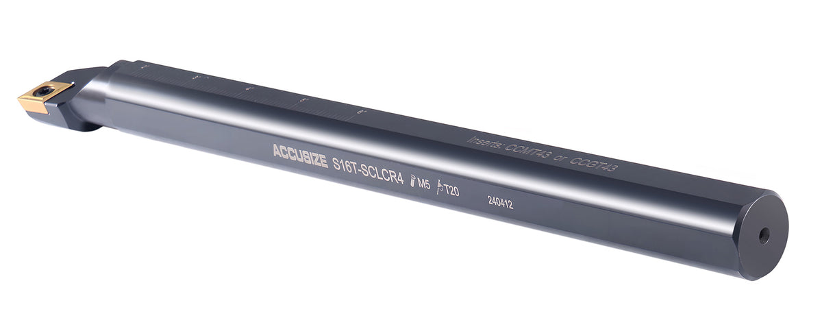 1'' Sclcr Indexable Boring Bar with Ccmt432 Insert Installed, P252-S409