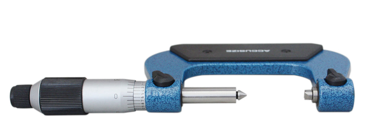 1-2'' X 0.0001'' Screw Thread Micrometer with 5 Anvil in Fitted Box, S916-C751