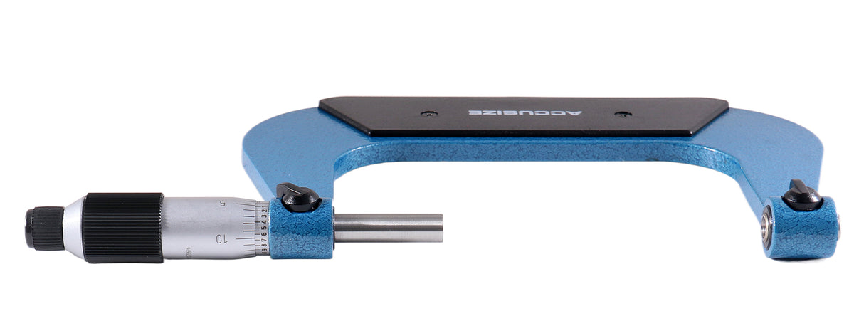 3-4'' X 0.001'' Screw Thread Micrometer with 5 Anvil in Fitted Box, S916-C753