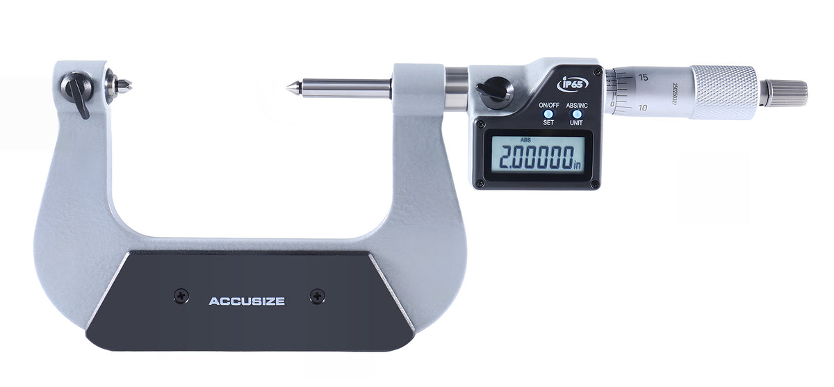 Electronic Screw Thread Micrometer, IP65 Liquid Proof and Dust Proof