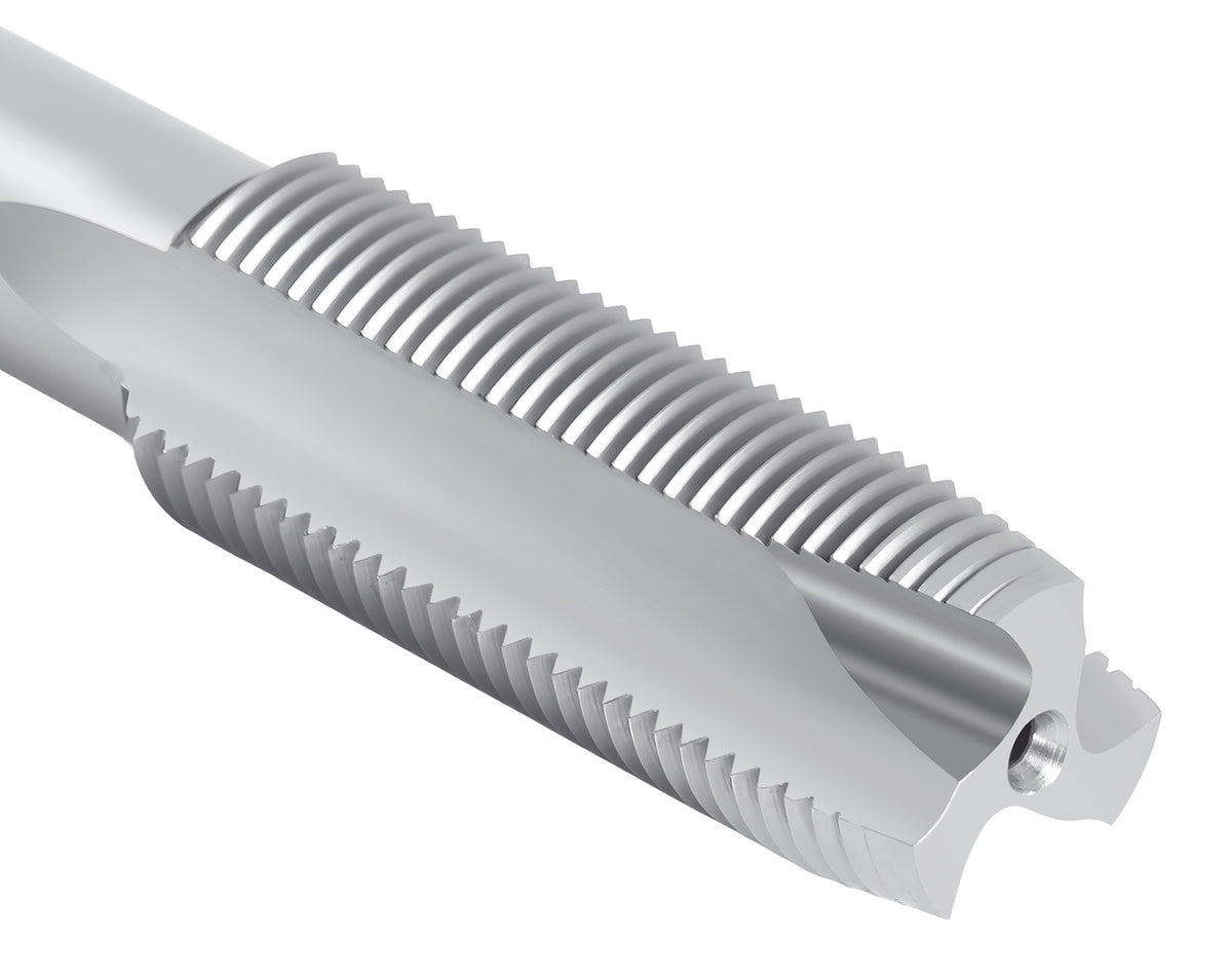 M18x1.5 H.S.S. Metric Spiral Point Tap, 3 Flutes, Fully Ground, American Standard, SPT-18M-150