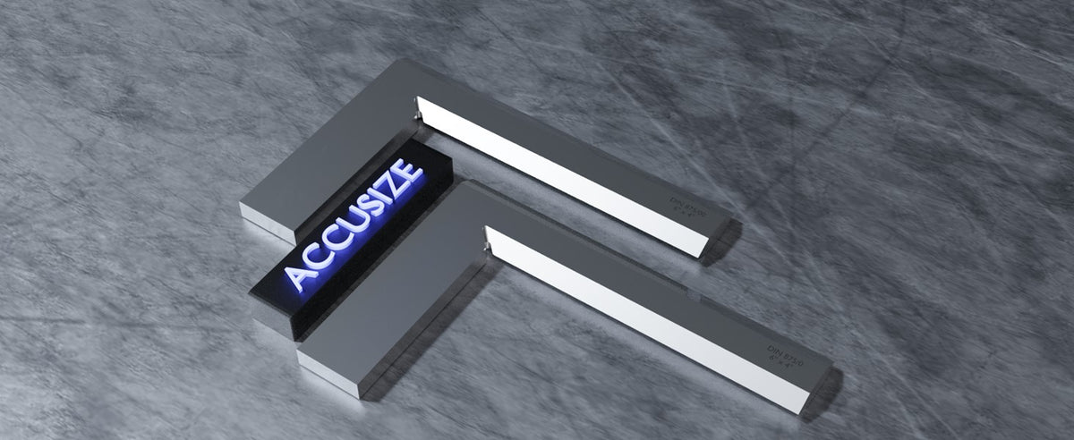 Accusize Precision Bevel Edge Square
