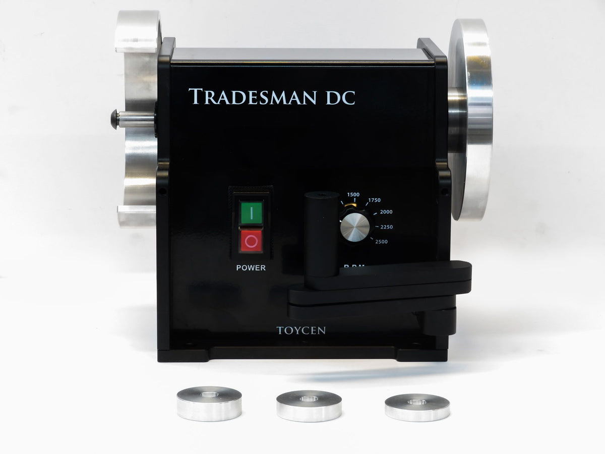 Cuttermasters Tradesman Precision Bench Grinder. 1/2 in shafts for people who aleady own Scissor Wheels / Arms, T6R.5
