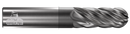 Gorilla 6 Flute Ballnose GMS² Coated & WTF Coated End Mills, Inch, Super Bitchin' Performance - Ferrous, Made in USA