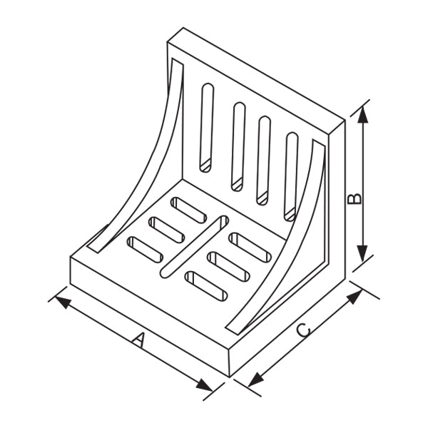 Vertex Right Angle Plate VR-12, 1013-013