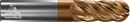 Gorilla 6 Flute Ballnose GMS² Coated & WTF Coated End Mills, Inch, Super Bitchin' Performance - Ferrous, Made in USA