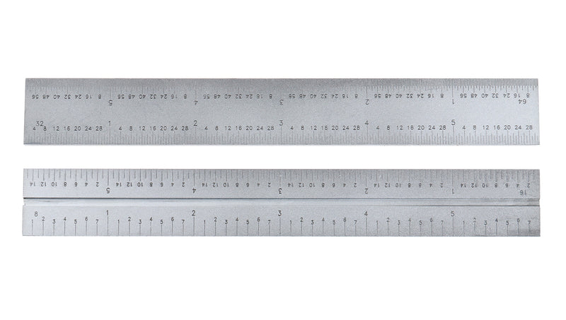 6'' 3 Pc Combination Square Ruler Set Protractor Satin, 4-R Graduation, 0000-8100