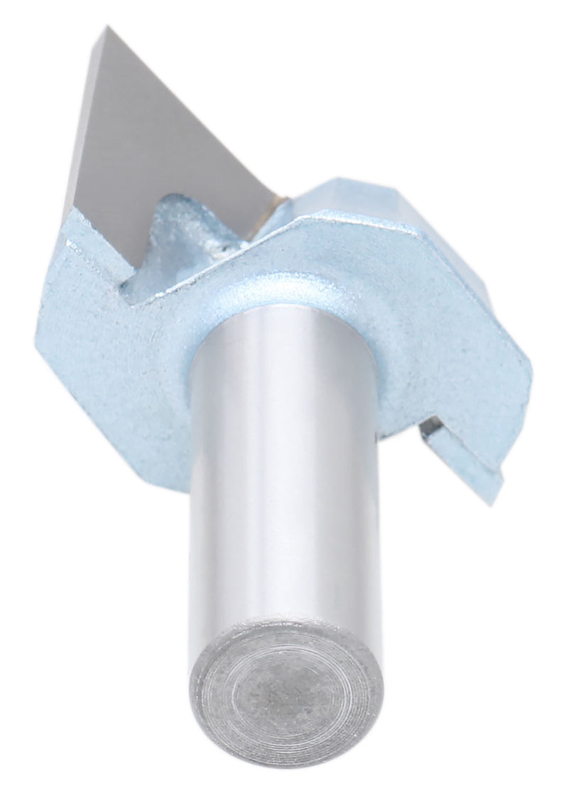 Accusize Industrial Tools 1/2" Shk Dia x 1-1/2" Cutting Dia Double Flute Carbide Tipped Bottom Cleaning (Surface Planing) Router Bit, 0012-0112