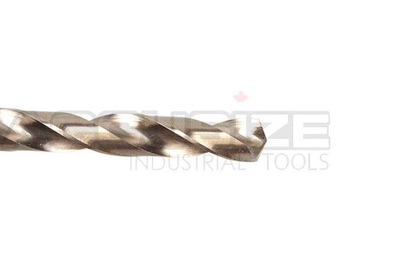 Jeu de 21 forets ANSI Jobber, M35 (HSS +5% COBALT), pointe fendue de 135 degrés, 1/16-3/8", #0021 -0200