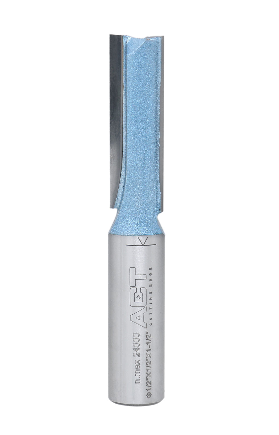 Double Flute Extra Long Straight Router Bit with 1/2" Shank, Industrial Quality