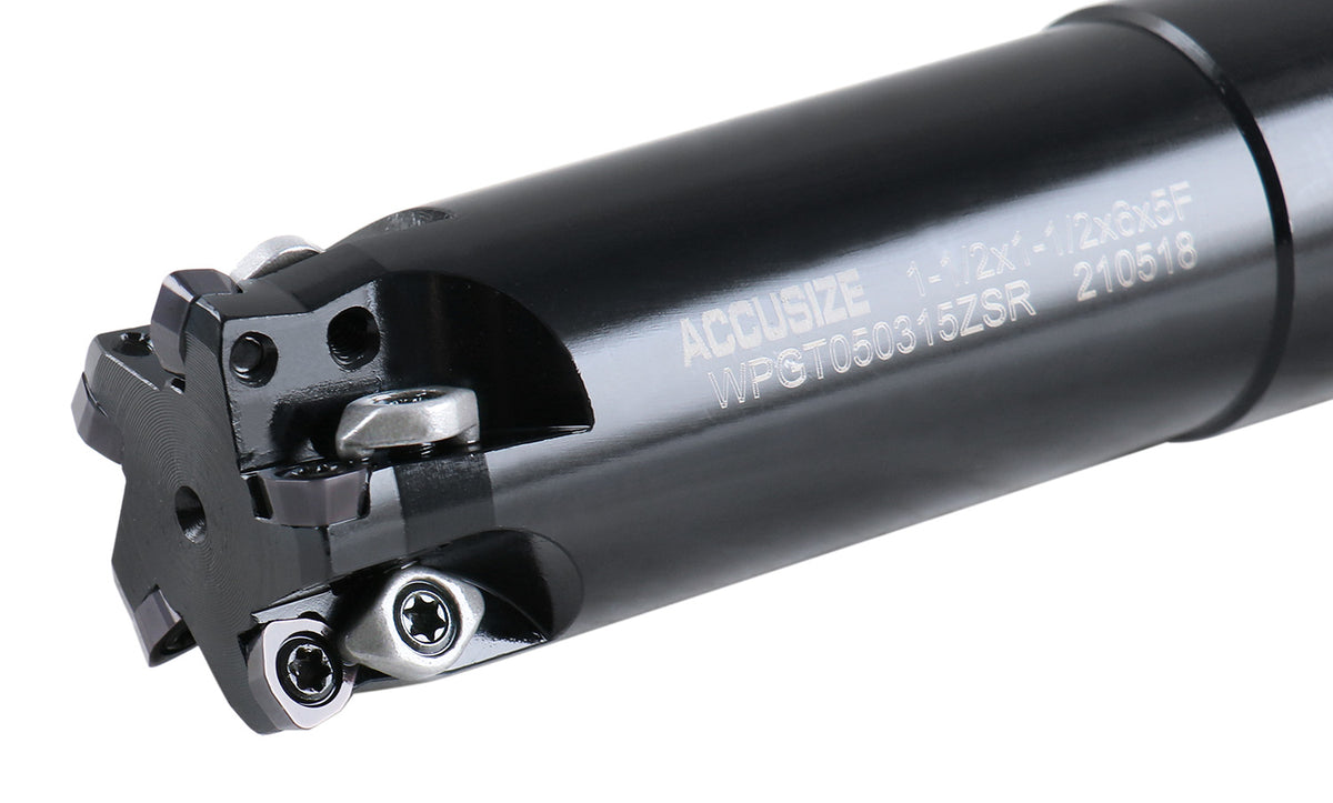 High Feed End Mill, with WPGT Inserts