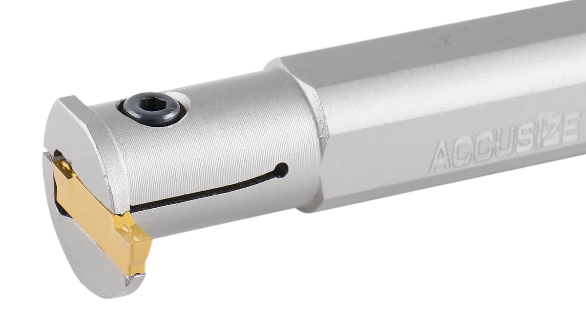 2Pc Indexable External & Internal Grooving Tool Set