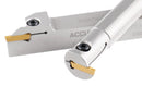 2Pc Indexable External & Internal Grooving Tool Set