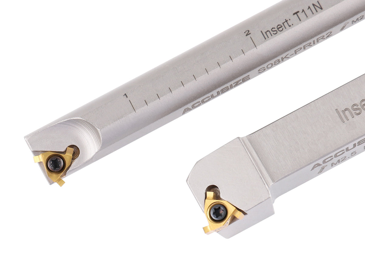 1/2'' Shank, 2Pcs/Set Indexable Groove Tools, 0028-1230