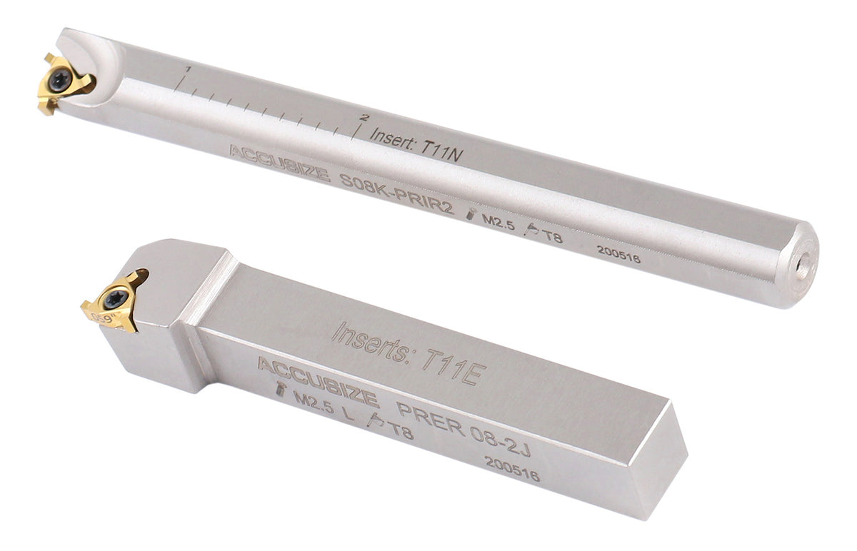 1/2'' Shank, 2Pcs/Set Indexable Groove Tools, 0028-1230