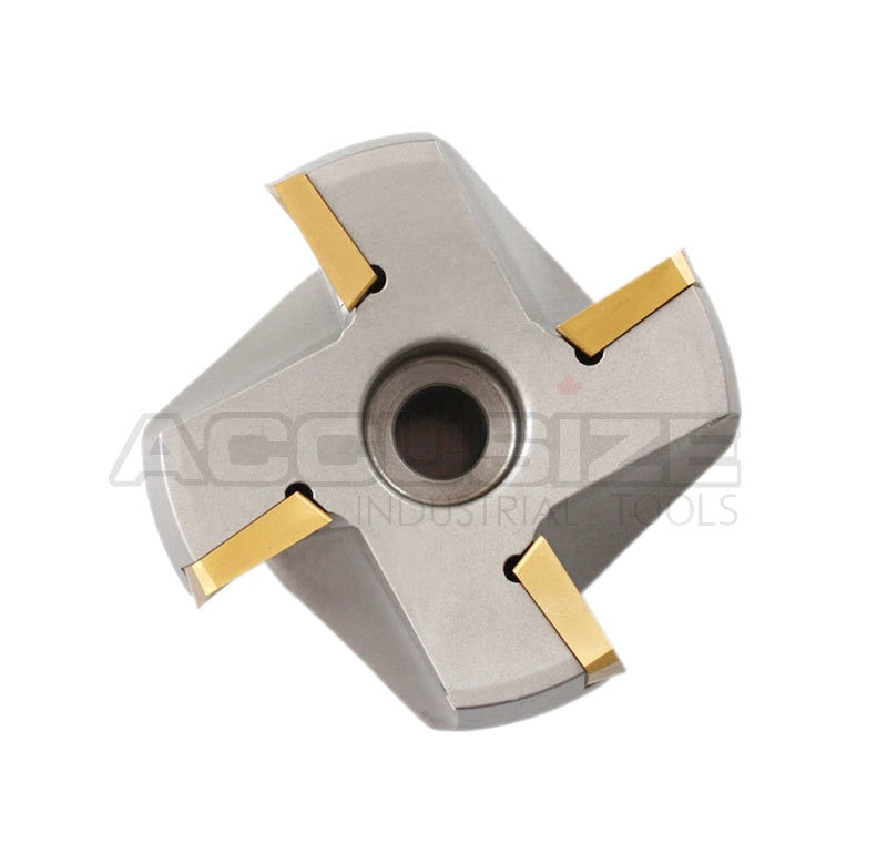 75 Degree Indexable Face Mills with Carbide APKT1604 Inserts