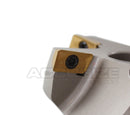75 Degree Indexable Face Mills with Carbide APKT1604 Inserts