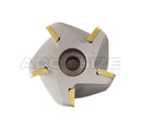 75 Degree Indexable Face Mills with Carbide APKT1604 Inserts