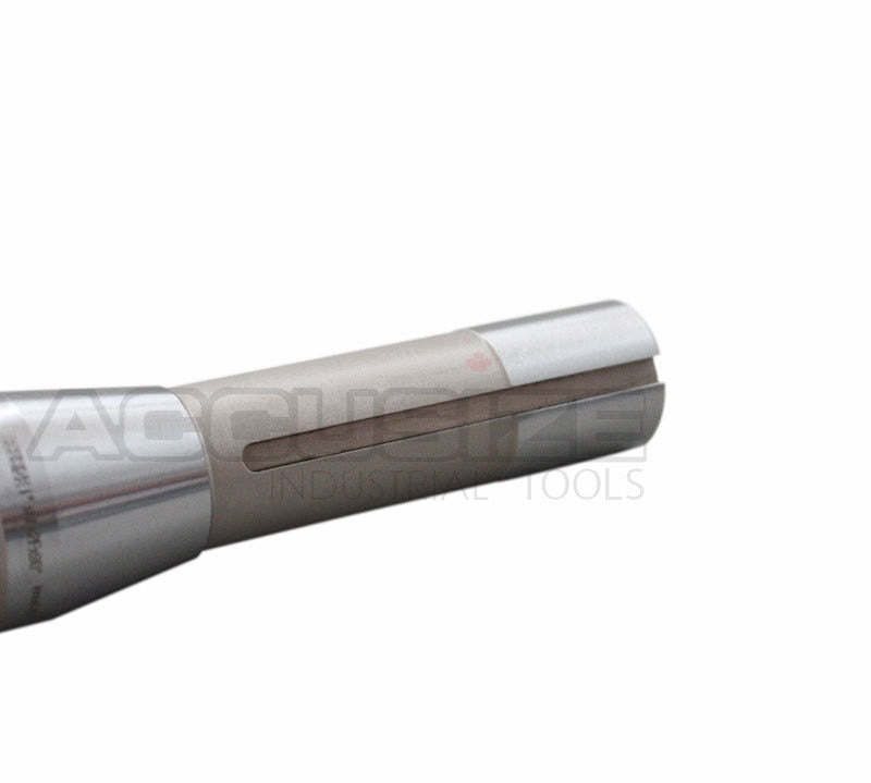 1", 1-1/2" and 2" 90 Degree R8 Shank Indexable End Mills with Carbide APKT Inserts