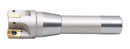 90 Degree R8 Shank Indexable End Mills with APKT1604 Carbide Inserts