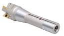 90 Degree R8 Shank Indexable End Mills with APKT1604 Carbide Inserts