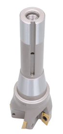 90 Degree R8 Shank Indexable End Mills with APKT1604 Carbide Inserts