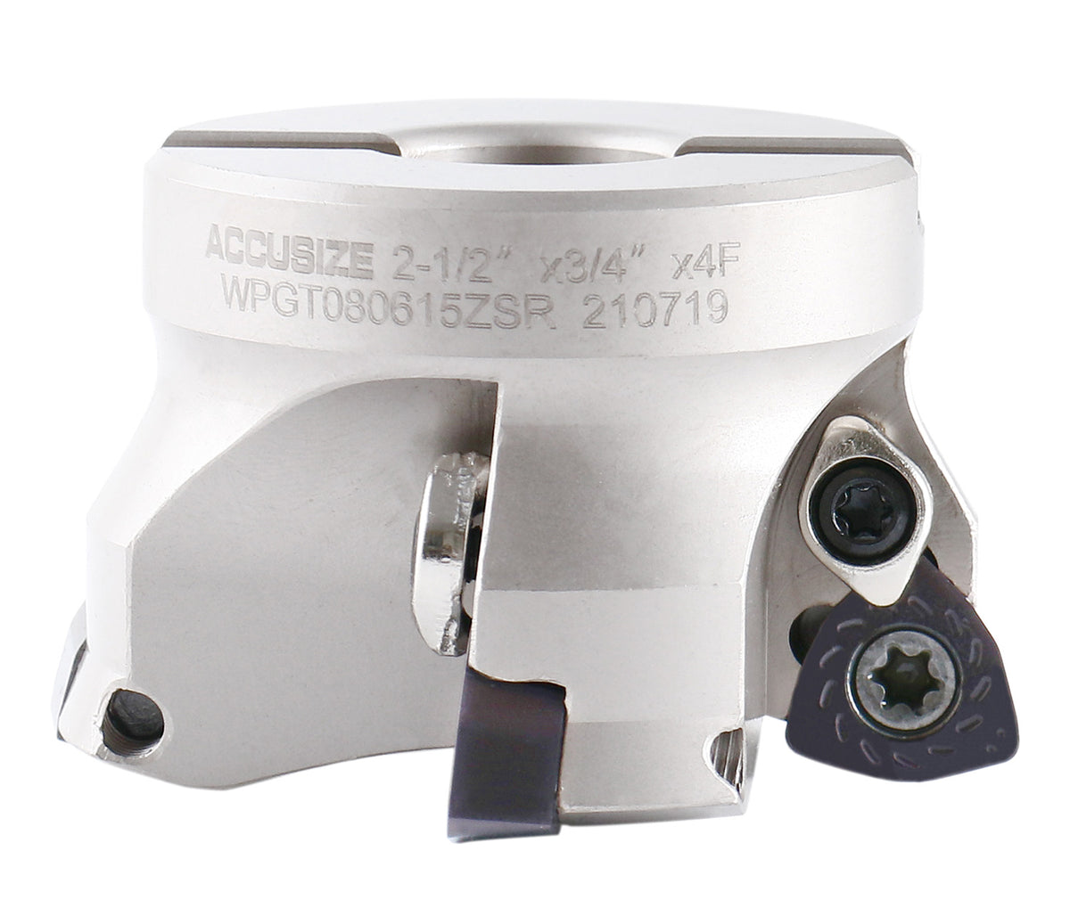 High Feed Face Mill, with WPGT Inserts