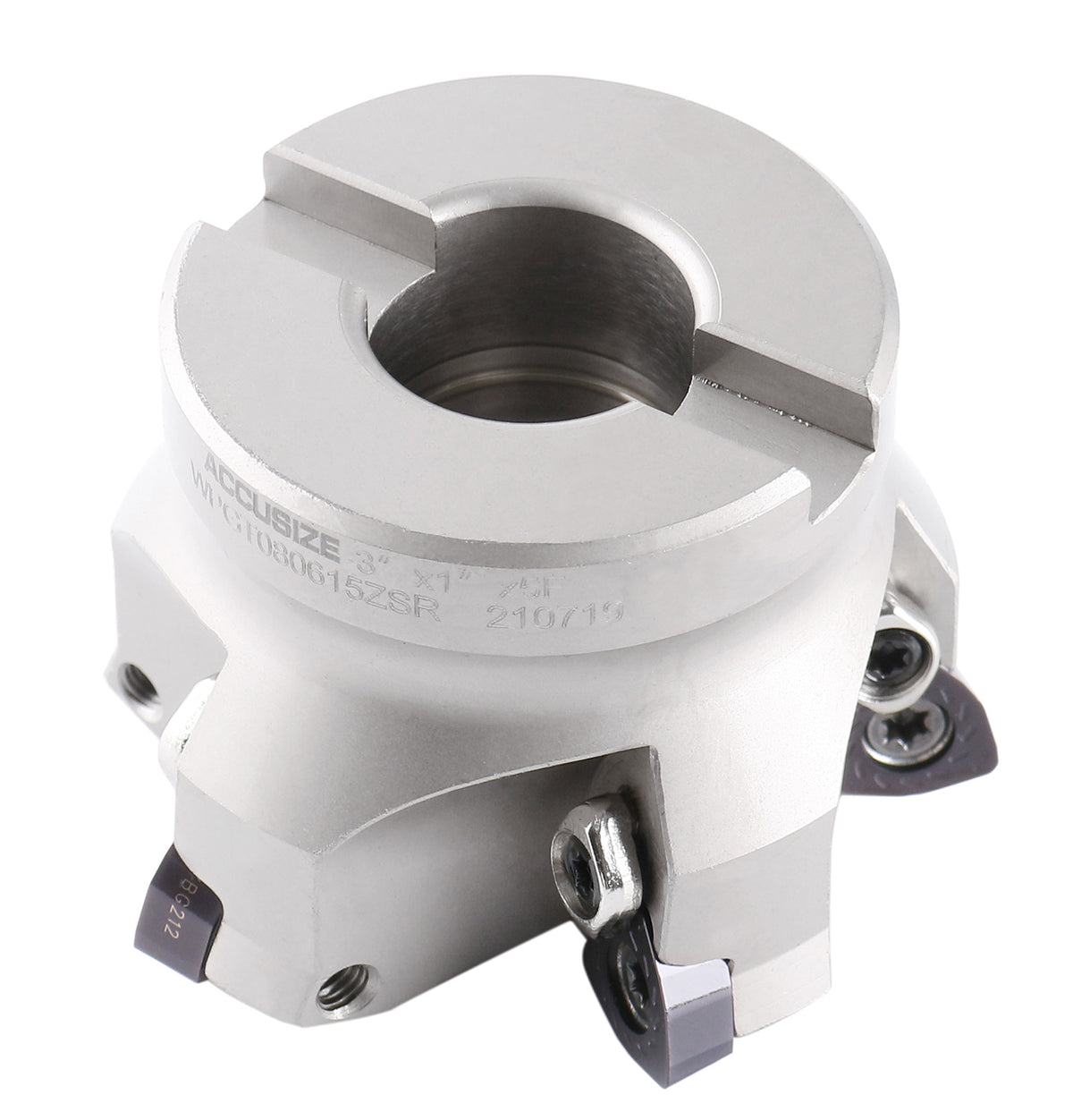 High Feed Face Mill, with WPGT Inserts