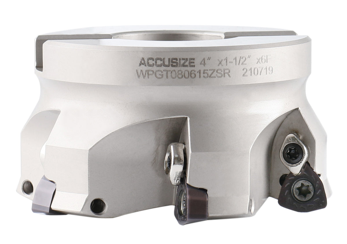 High Feed Face Mill, with WPGT Inserts