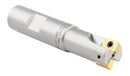 4 Pc 90 Deg Indexable End Mill Set with Apkt11t3 Inserts, Cutter Diameter Includes 1/2'', 5/8'', 3/4'' and 1'', 0028-8416