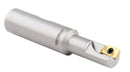 4 Pc 90 Deg Indexable End Mill Set with Apkt11t3 Inserts, Cutter Diameter Includes 1/2'', 5/8'', 3/4'' and 1'', 0028-8416
