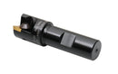 Indexable End Mill with 2 Pcs Tpg32 Carbide Inserts, 1'' Cuting Diameter, 3/4'' Straight Shank, 0046-0912