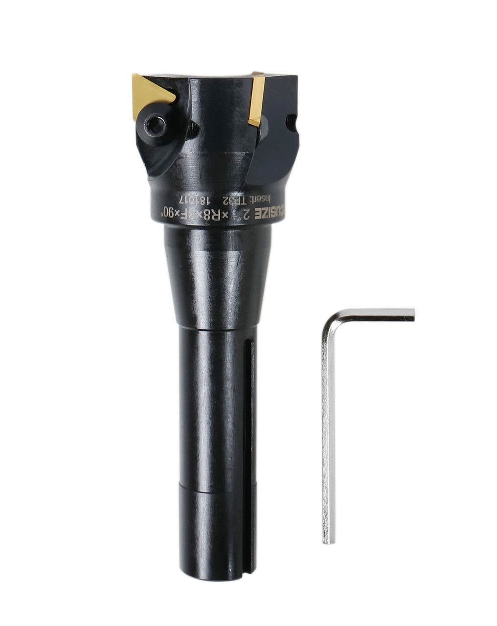 R8 Shank Carbide Indexable End Mill