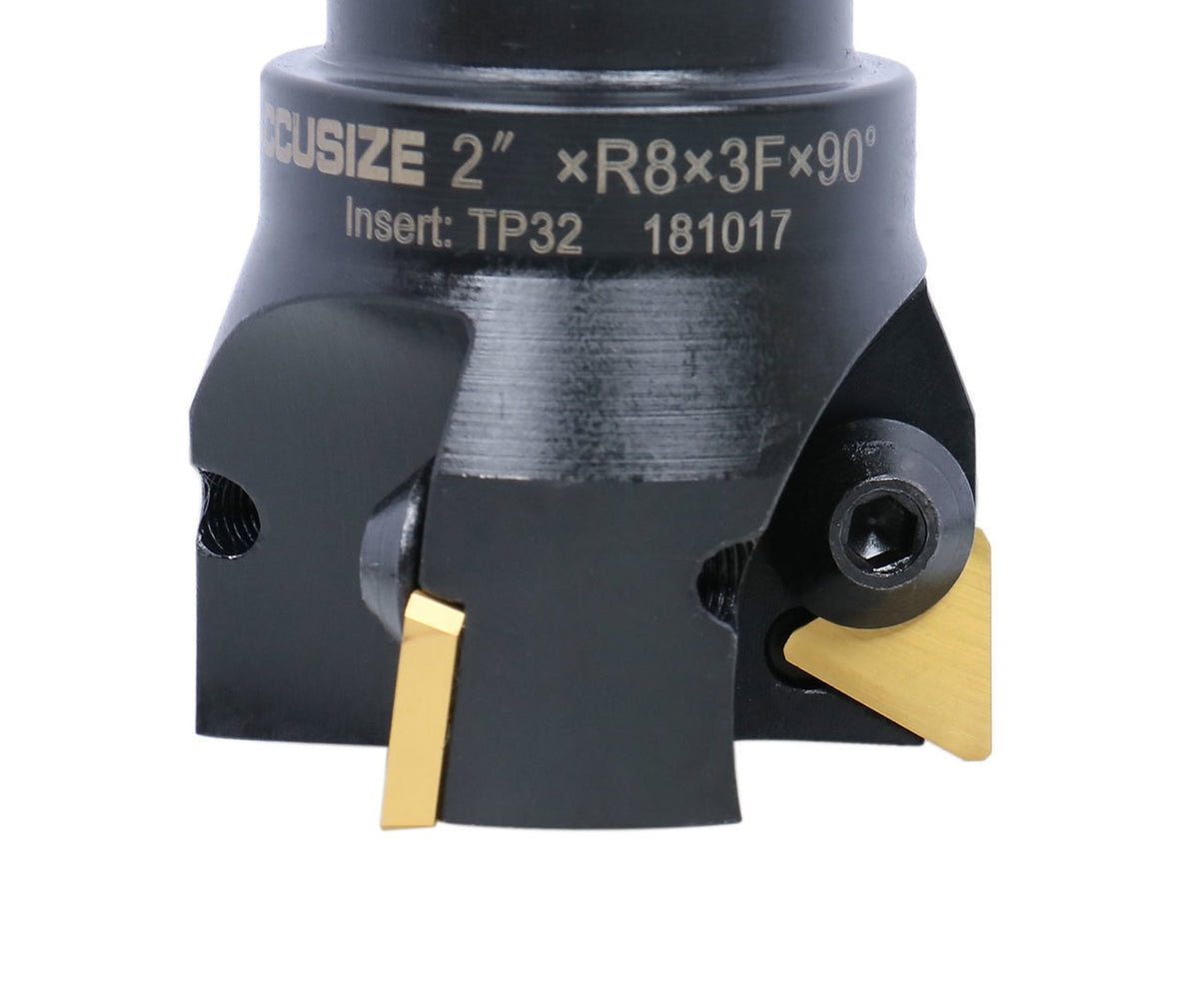 R8 Shank Carbide Indexable End Mill