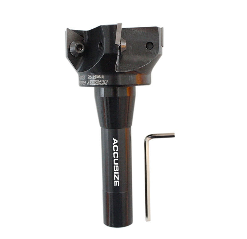 R8 Shank Carbide Indexable End Mill