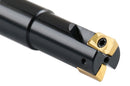 5/8'' 90 Deg Square Shoulder Indexable End Mill with 3-1/4'' Oal, Apkt11t3 Carbide Inserts, 2 Flute, 0056-0916