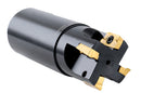90 Degree Square Shoulder Indexable End Mill w/ Carbide APKT Inserts