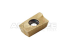 4" x 1-1/2" 90 Deg. Fraise de visage à épaules carrées indexables avec 18 inserts APKT1604,