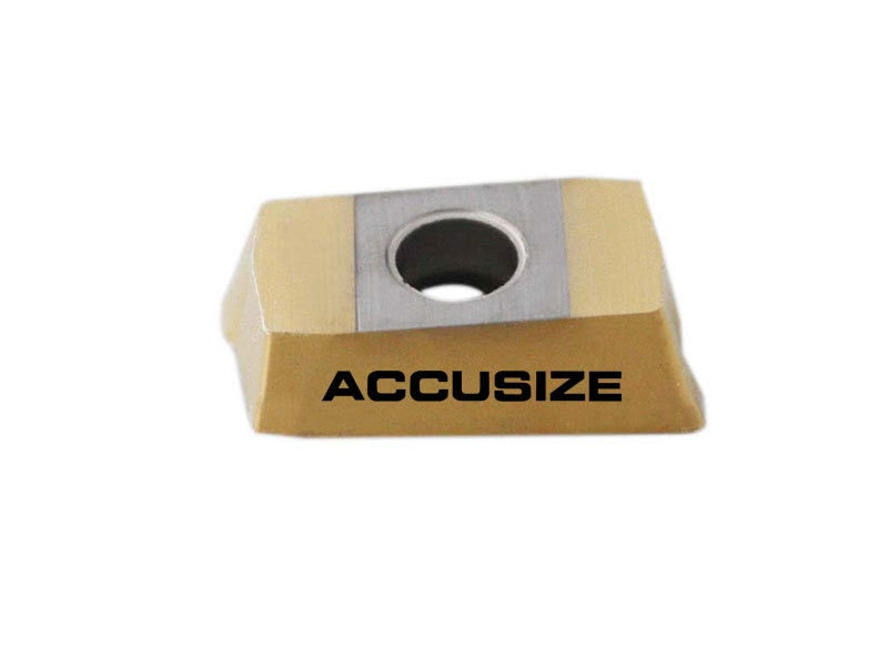 2" x 3/4" 90 Deg. Moulin à épaules carrées indexables avec 15 inserts APKT1604