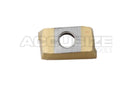 4" x 1-1/2" 90 Deg. Fraise de visage à épaules carrées indexables avec 18 inserts APKT1604,