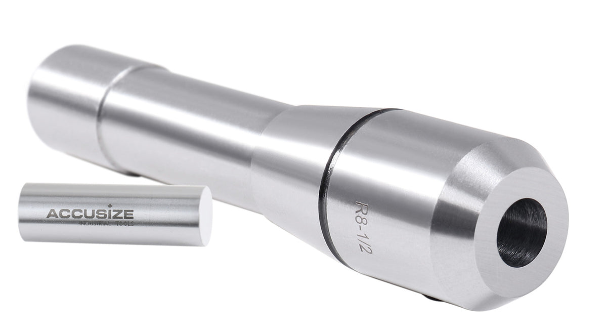 1/2'' R8 End Mill Holder Tool Adaptor Milling R8 Shank Bridgeport, 0222-0843