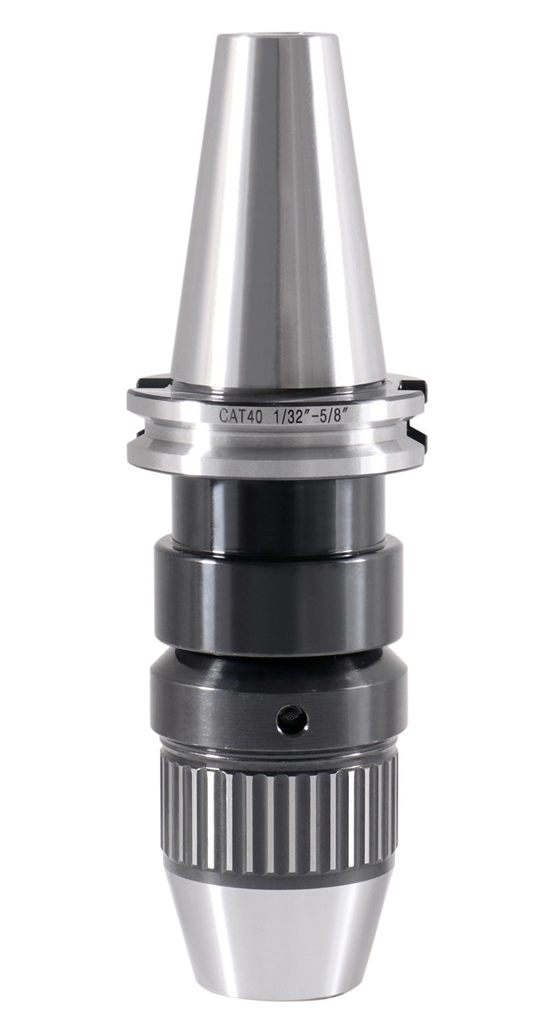 0-5/8'' Cat40 Cnc Integral Keyless Drill Chuck, 0222-0892