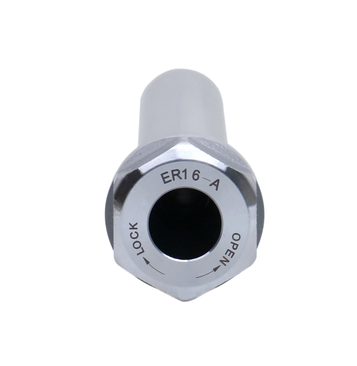 Accusize Industrial Tools 5.51'' Shank Length 3/4'' Straight Shank Alloy Steel ER16 Collet Chuck Extension Rod, 0223-0209
