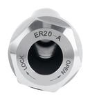 Straight Shank ER Collet Chucks, Hex & Slotted, ER16, ER20, ER25, ER40, ER32